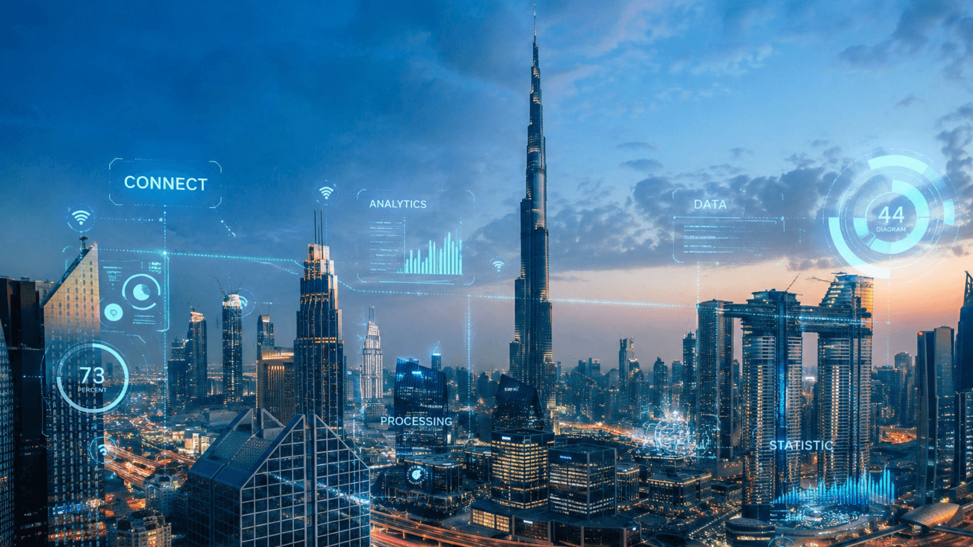 Modern high-performance business website design for Dubai companies in 2026